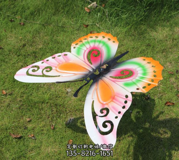 梦幻之舞——玻璃钢蝴蝶雕塑