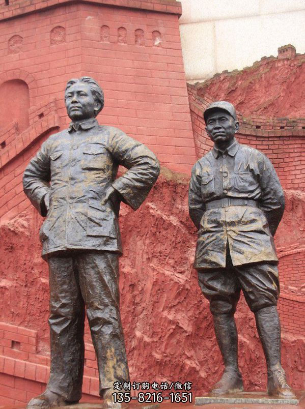 广场毛主席纪念铜雕毛泽东雕塑